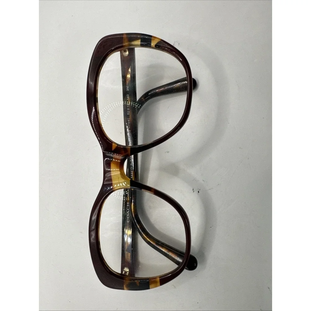 Coach HC 8204 L1631 Sunglass Frames Tortoise Shell Black Cat Eye Womens